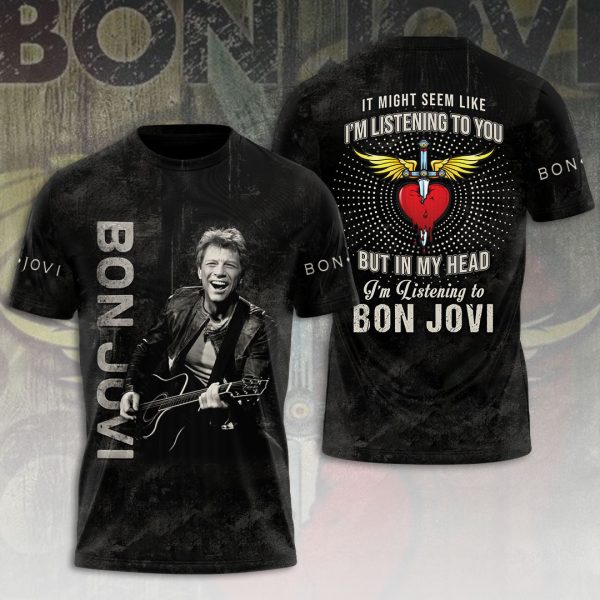 Bon Jovi 3D Apparel - HOATT 7338