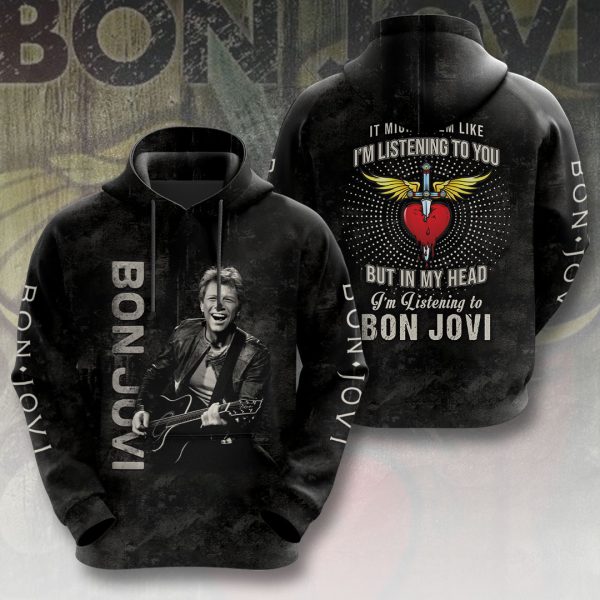 Bon Jovi 3D Apparel - HOATT 7338