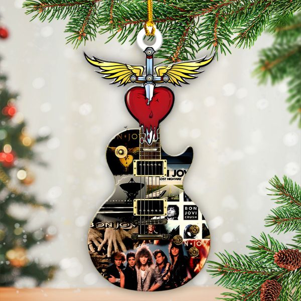 Bon Jovi Custom Shape 2-sided Acrylic Ornament - HOATT 7406