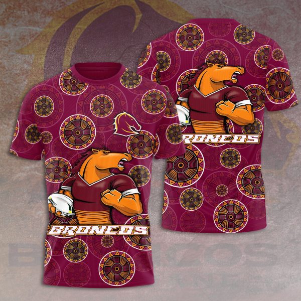 Brisbane Broncos 3D Apparel - VANDH 4090