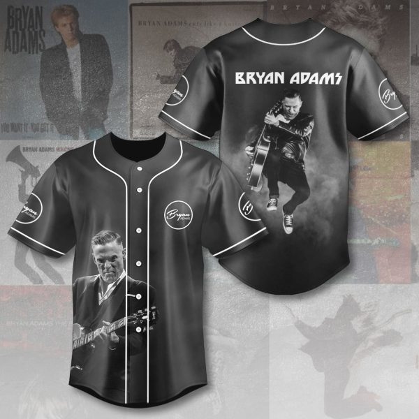 Bryan Adams Baseball Jersey - VANDH 4071