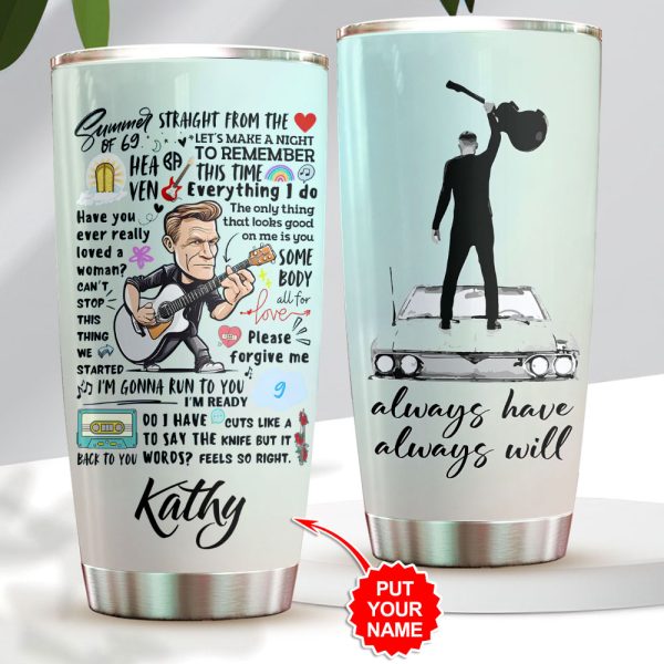 Personalized Bryan Adams Tumbler Cup - VANDH 4089