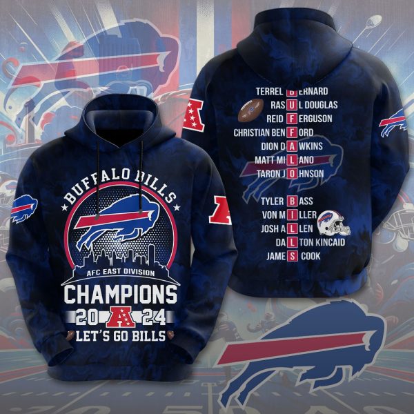 Buffalo Bills 3D Apparel - MAITM 9042