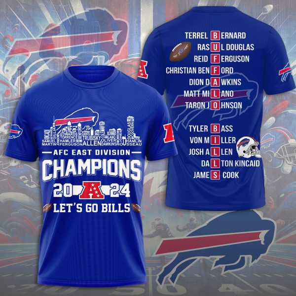 Buffalo Bills 3D Apparel - MAITM 9039