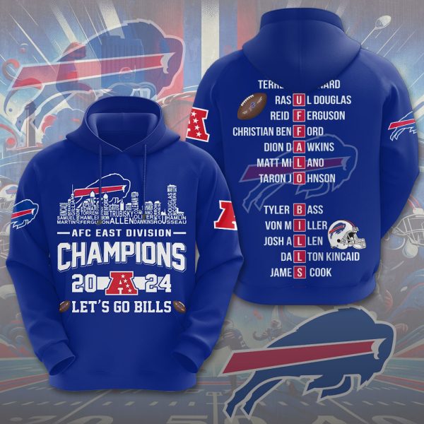 Buffalo Bills 3D Apparel - MAITM 9039