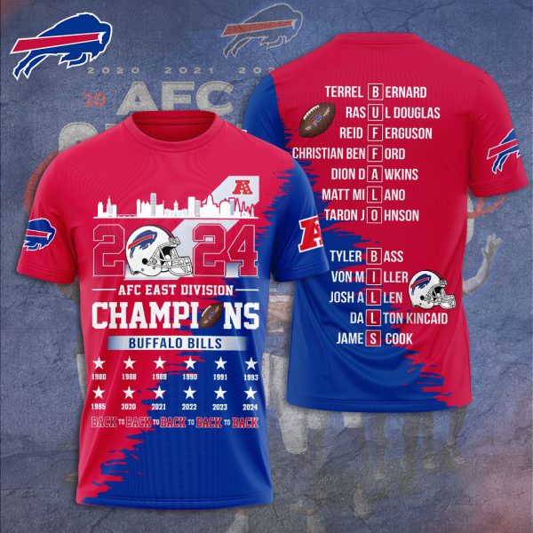 Buffalo Bills 3D Apparel - TANTN 9711