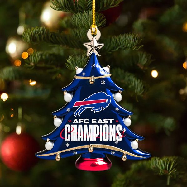 Buffalo Bills Custom Shape 2-sided Acrylic Ornament – MAITM 9056