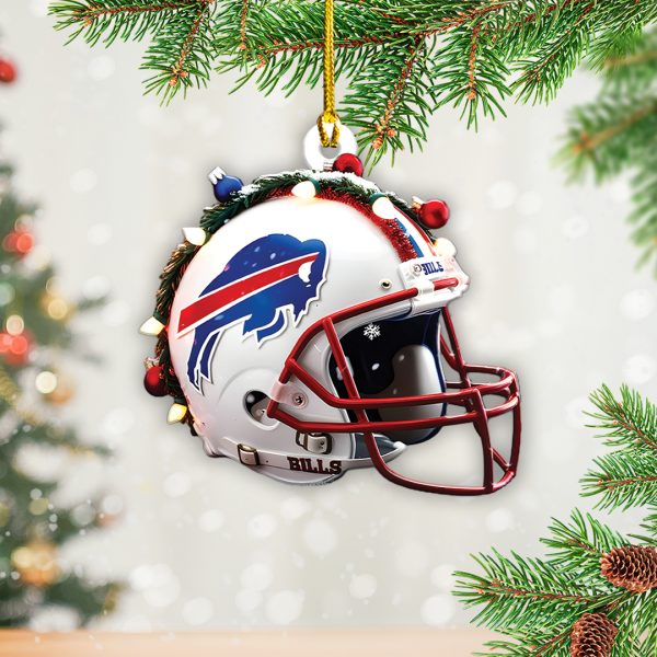 Buffalo Bills Custom Shape 2-sided Acrylic Ornament – TANTN 9735