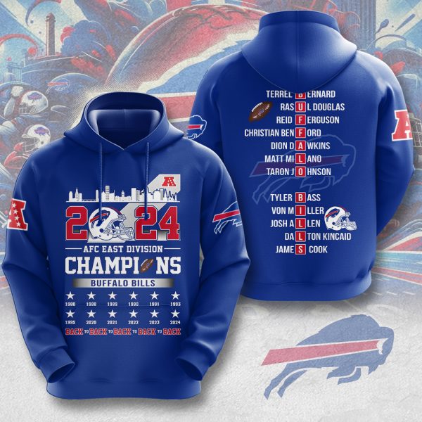 Buffalo Bills 3D Apparel - MAITM 9036