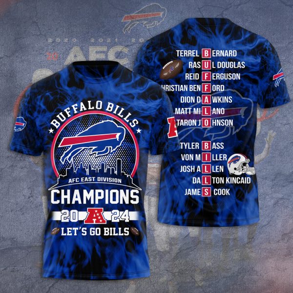 Buffalo Bills 3D Apparel - TANTN 9715