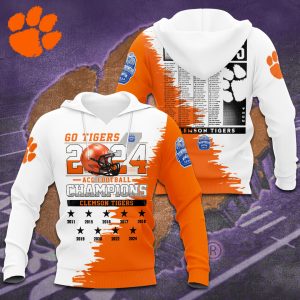 Clemson Tigers Football 3D Apparel – TANTN 9922