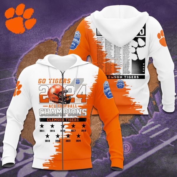 Clemson Tigers Football 3D Apparel – TANTN 9922