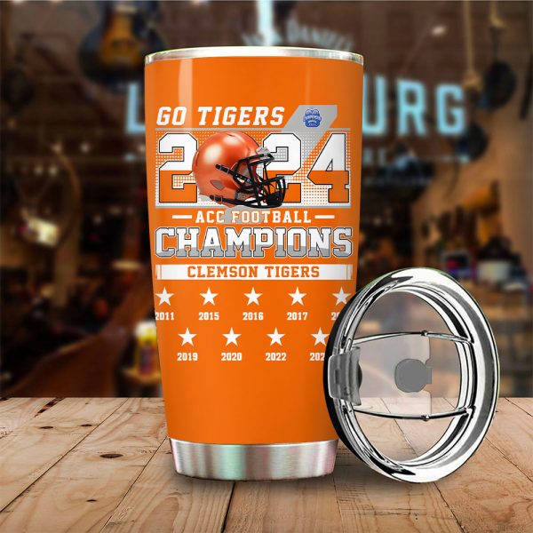 Clemson Tigers Football Tumbler Cup - TANTN 9923