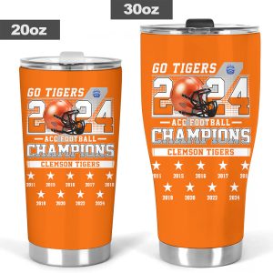 Clemson Tigers Football Tumbler Cup - TANTN 9923