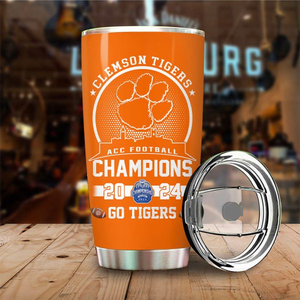 Clemson Tigers Football Tumbler Cup - TANTN 9925