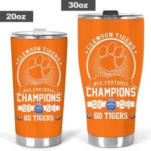 Clemson Tigers Football Tumbler Cup - TANTN 9925