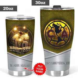 Personalized Club América Tumbler Cup - HOATT 7615