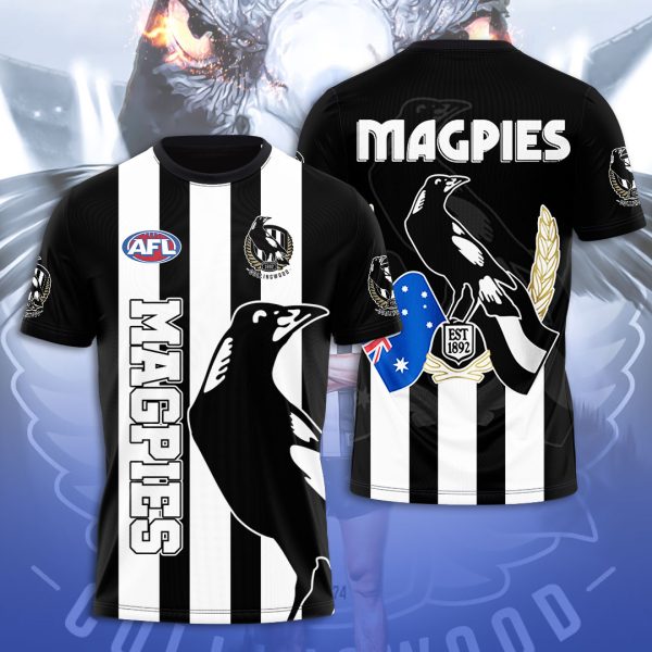 Collingwood FC 3D Apparel - VANDH 4093