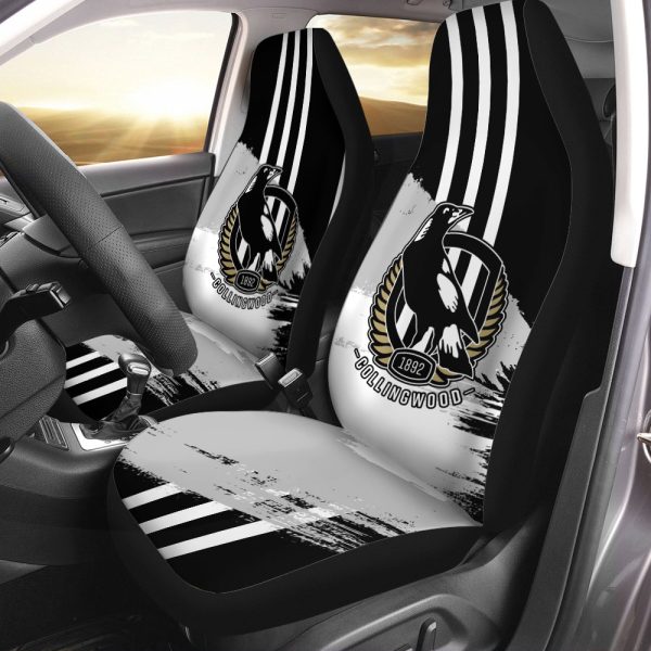 Collingwood FC 2PCS Car Seat Cover - VANDH 4091