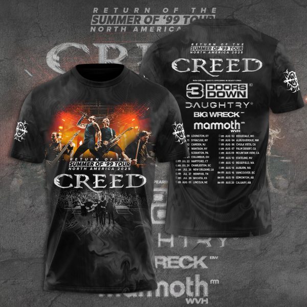 Creed Band 3D Apparel - TANTN 9991