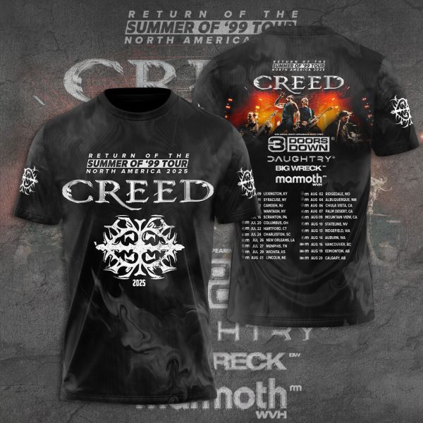 Creed Band 3D Apparel - TANTN 9994