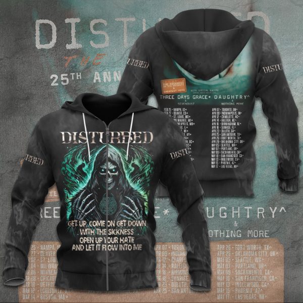 Disturbed 3D Apparel - TANTN 10153