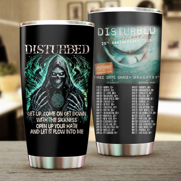 Disturbed Tumbler Cup - TANTN 10154