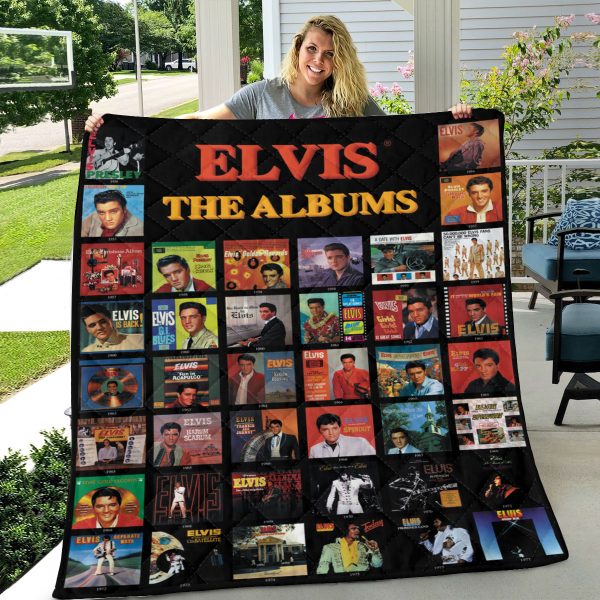 Elvis Presley Quilt Blanket - GNE 2187