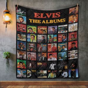 Elvis Presley Quilt Blanket - GNE 2187