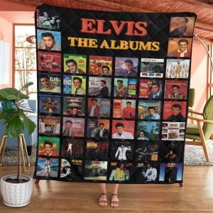 Elvis Presley Quilt Blanket - GNE 2187