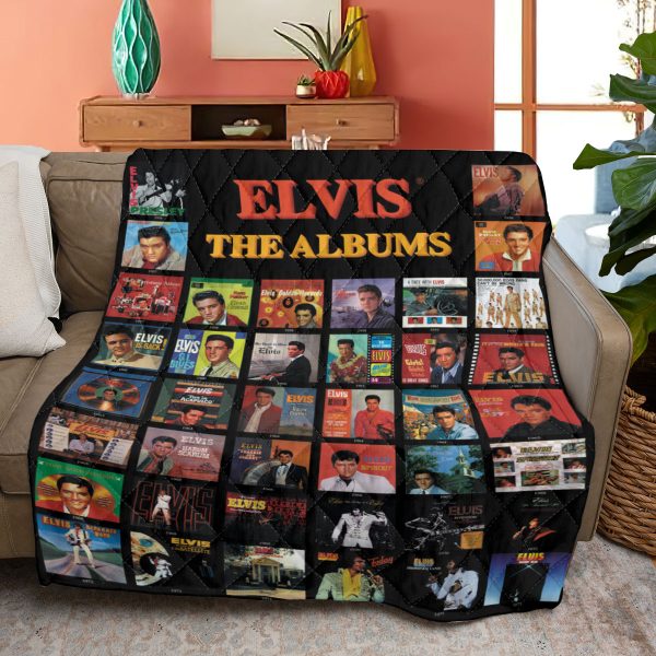 Elvis Presley Quilt Blanket - GNE 2187