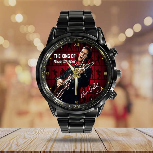 EP Music Black Stainless Steel Watch - HOATT 7577