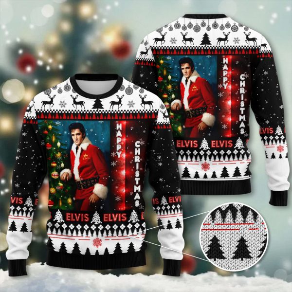 Elvis Presley 3D Ugly Sweater - HOATT 7359