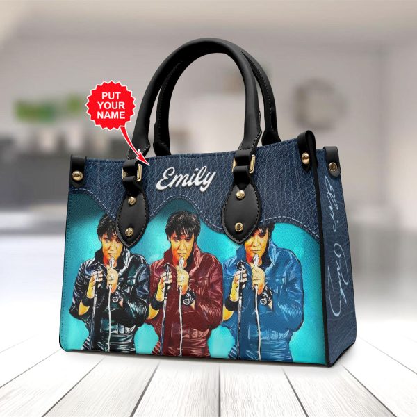 Personalized EP Music Leather HandBag - VANDH 4014