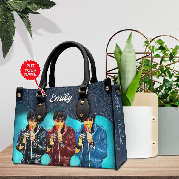 Personalized EP Music Leather HandBag - VANDH 4014