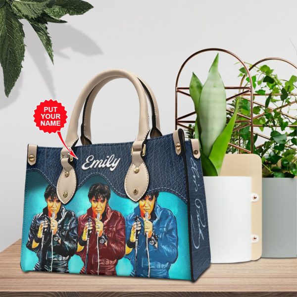 Personalized EP Music Leather HandBag - VANDH 4014