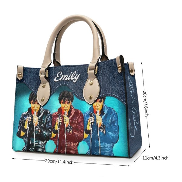 Personalized EP Music Leather HandBag - VANDH 4014