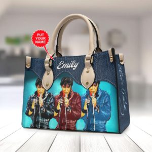 Personalized EP Music Leather HandBag - VANDH 4014