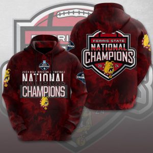 Ferris State Bulldogs Football 3D Apparel – MAITM 9346