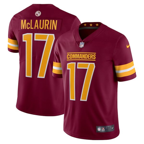 Men's Washington Commanders Terry McLaurin Nike Burgundy Vapor Limited Jersey - GNE DROP105