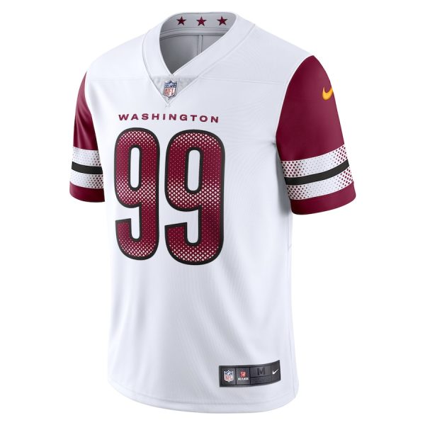 Men's Washington Commanders Chase Young Nike White Vapor Limited Jersey - GNE DROP111