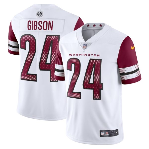 Men's Washington Commanders Antonio Gibson Nike White Vapor Limited Jersey - GNE DROP112