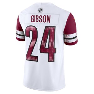 Men's Washington Commanders Antonio Gibson Nike White Vapor Limited Jersey - GNE DROP112