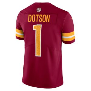 Men's Washington Commanders Jahan Dotson Nike Burgundy Vapor Untouchable Limited Jersey - GNE DROP117