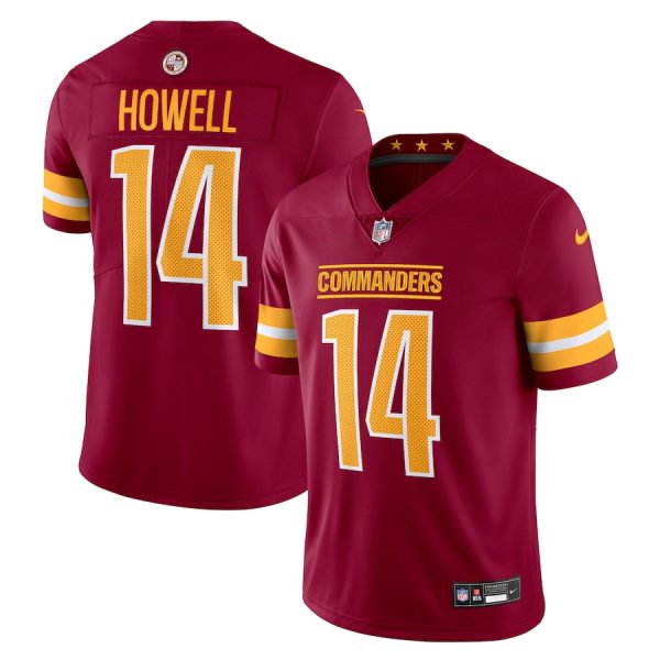 Men's Washington Commanders Sam Howell Nike Burgundy Vapor Untouchable Limited Jersey - GNE DROP118