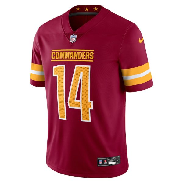 Men's Washington Commanders Sam Howell Nike Burgundy Vapor Untouchable Limited Jersey - GNE DROP118