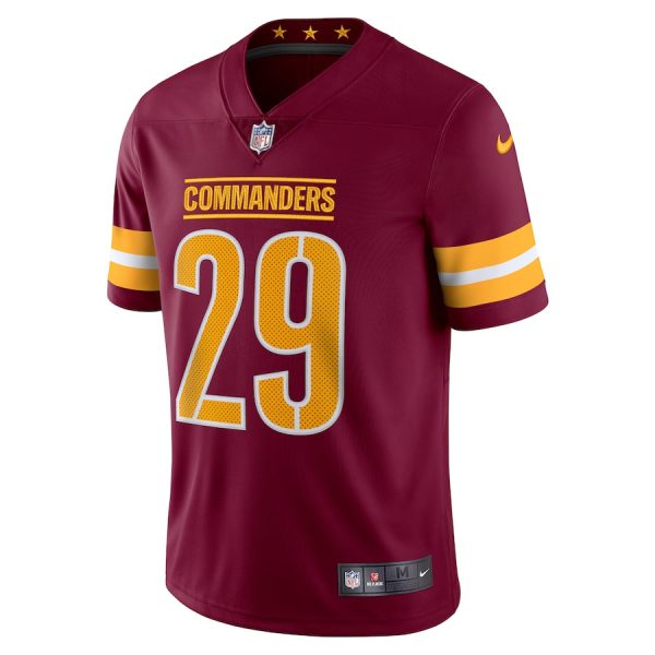 Men's Washington Commanders Kendall Fuller Nike Burgundy Vapor Limited Jersey - GNE DROP127