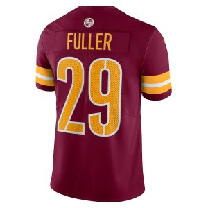 Men's Washington Commanders Kendall Fuller Nike Burgundy Vapor Limited Jersey - GNE DROP127