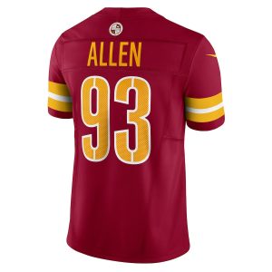 Men's Washington Commanders Jonathan Allen Nike Burgundy Vapor F.U.S.E. Limited Jersey - GNE DROP128