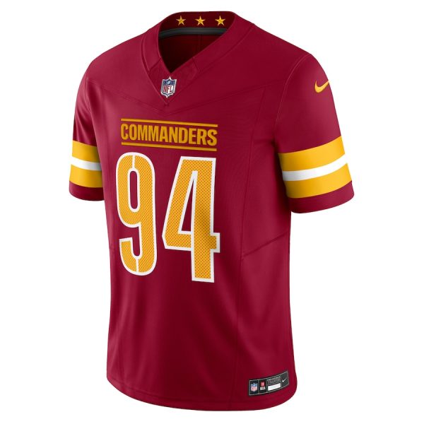 Men's Washington Commanders Daron Payne Nike Burgundy Vapor F.U.S.E. Limited Jersey - GNE DROP129